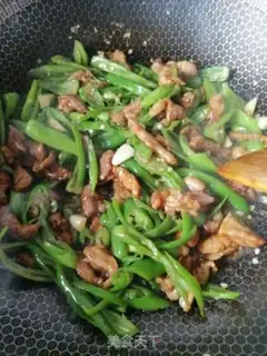 Make Chili fried meat step 7