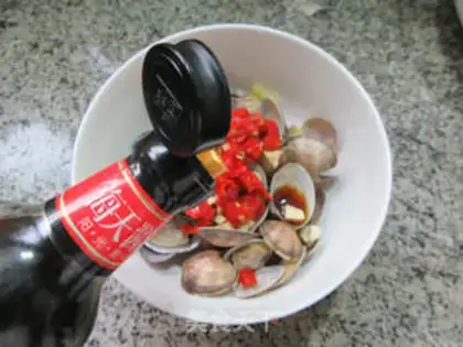 Make Frozen clams step 6