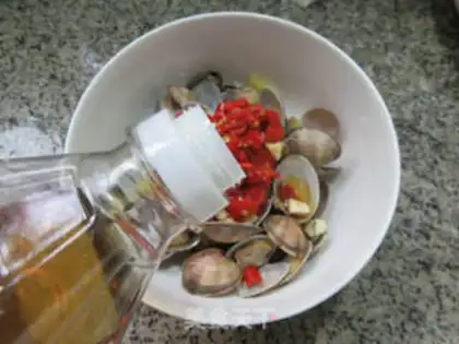 Make Frozen clams step 7