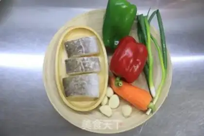 Make One-man cod weed, low-fat lunch step 2