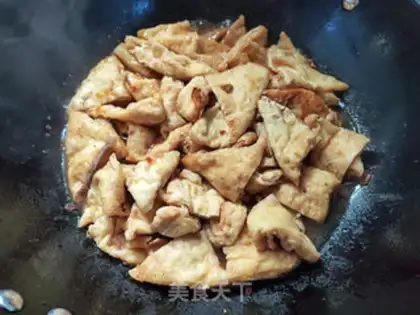 Make Soy sauce trim tofu step 8