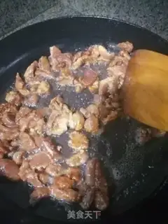 Make Garlic fried meat step 2