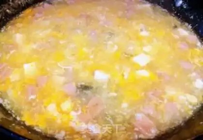 Make Eggs, tofu sausage soup step 7