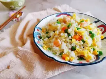 Make Shrimp rice step 5