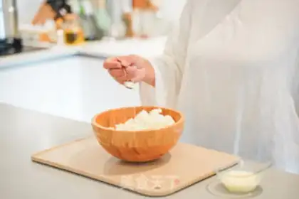 Make Coconut strawberry step 4