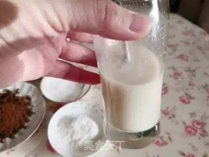 Make Red sugar bag step 1