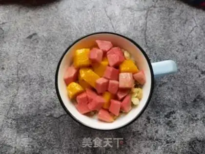 Make Bara Mango yogurt cup step 6