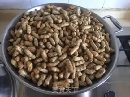 Make Salted peanuts step 4
