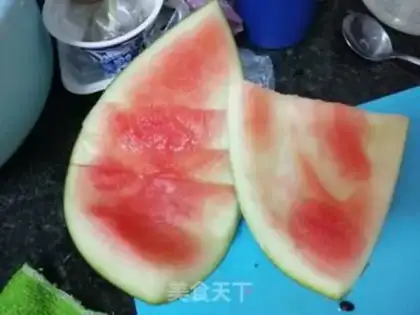 Make A watermelon step 1