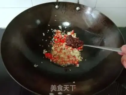 Make Spicy pig blood tofu step 4