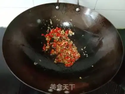Make Spicy pig blood tofu step 5