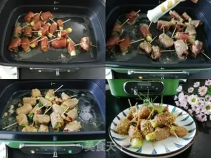 Make Fried beef rolls step 4