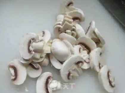 Make Egg fried mushrooms step 1