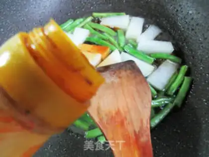 Make ♪ Four seasons of beans to fry ♪ step 4
