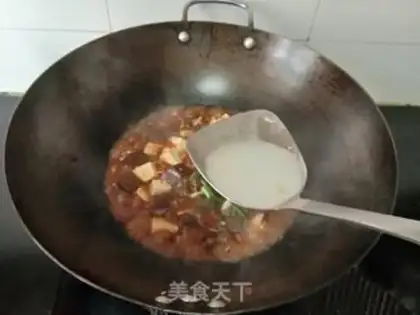 Make Spicy pig blood tofu step 14