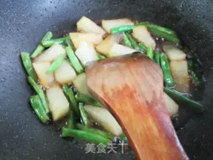 Make ♪ Four seasons of beans to fry ♪ step 7