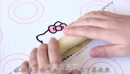 Make caterpillar bread step 14
