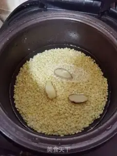 Make Green bean cake step 2