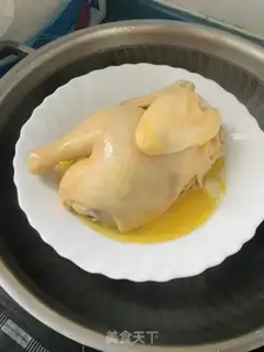 Make Onion hand tore chicken step 1