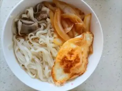 Make Onion egg ribs step 4