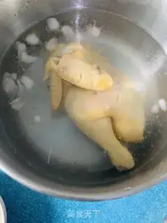Make Onion hand tore chicken step 2