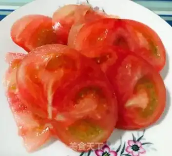 Make Lunch tomato fried egg toast step 1
