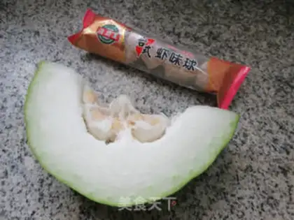 Make Shrimp-flavored melons step 0