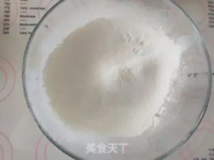 Make Marble football pound cake step 1