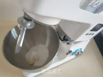 Make Marble football pound cake step 2