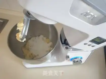 Make Marble football pound cake step 3