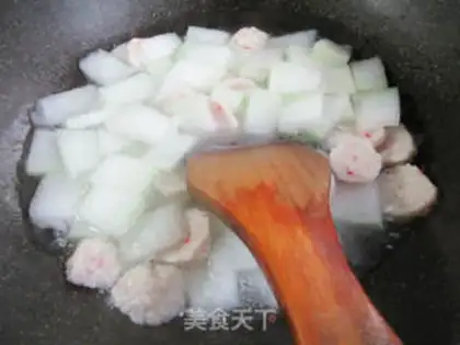 Make Shrimp-flavored melons step 6
