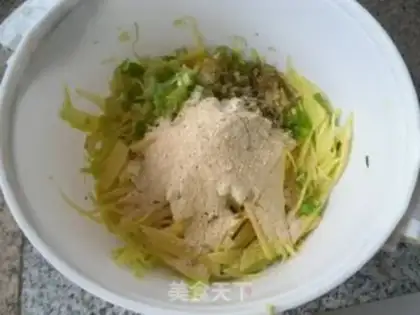 Make A pickle eggcake step 2