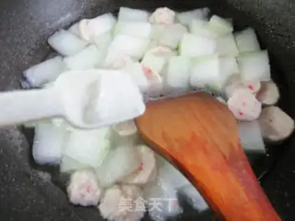 Make Shrimp-flavored melons step 8
