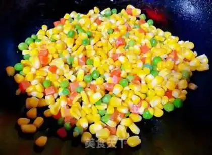 Make ♪ A time-made corn ♪ step 5