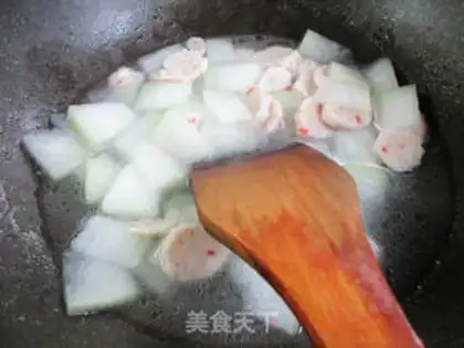 Make Shrimp-flavored melons step 9