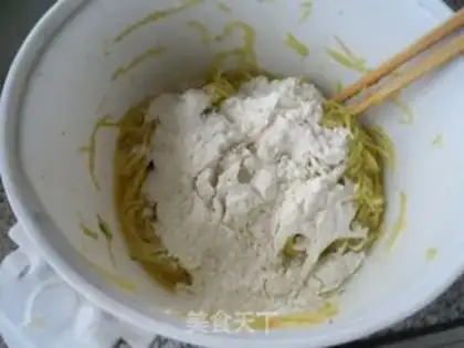 Make A pickle eggcake step 5