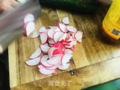 Make ♪ The cucumber radish ♪ step 0