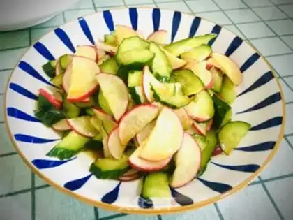 Make ♪ The cucumber radish ♪ step 5