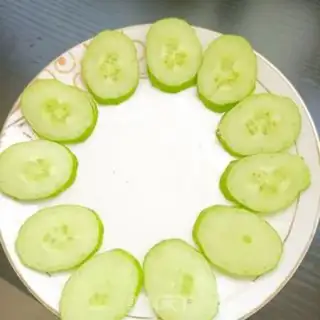 Make A cucumber with a cucumber step 12