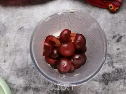 Make Mango cereal cherry yogurt step 4