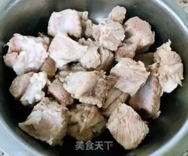 Make ♪ ♪ A pineapple steak ♪ step 2