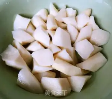 Make ♪ ♪ A pineapple steak ♪ step 3