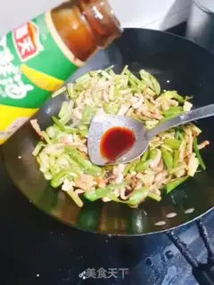 Make Celery fried meat step 9