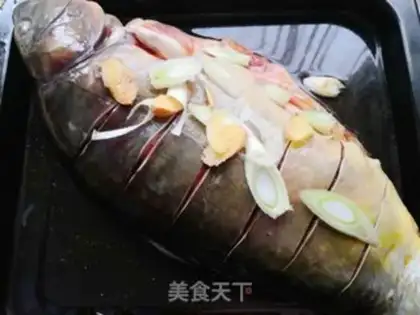 Make Fresh, spicy roasted fish step 1