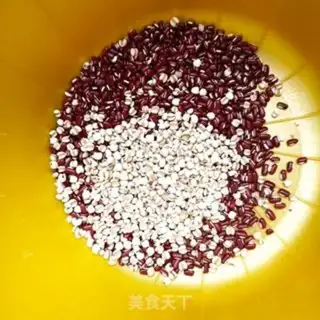 Make Red bean rice soup step 0