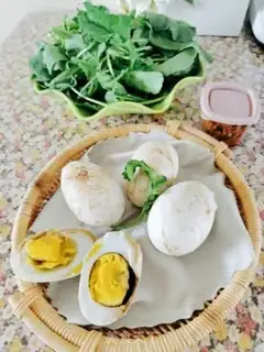 Make The grilled goose eggs step 11