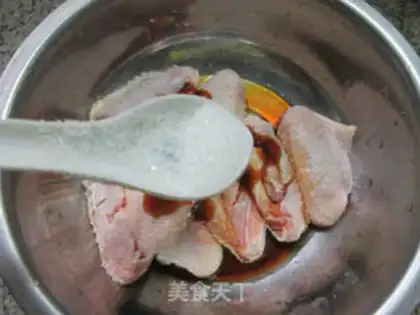 Make In the greasy wings step 8