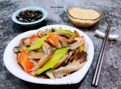 Make cucumber carrots for mushrooms step 11