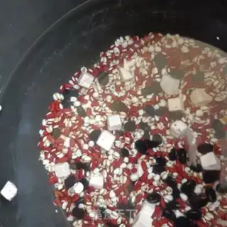 Make Red bean rice soup step 4