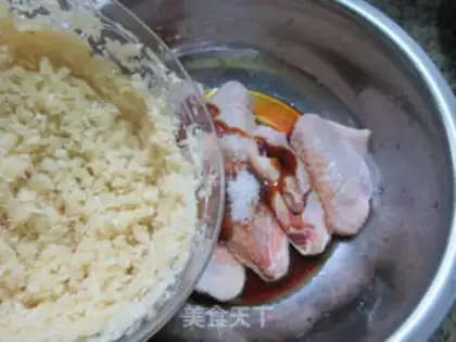 Make In the greasy wings step 9